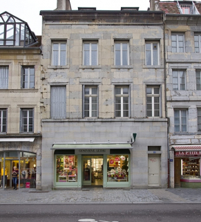Vue d'ensemble de la façade sur rue, de face. © Région Bourgogne-Franche-Comté, Inventaire du Patrimoine