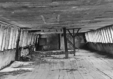 Atelier de fabrication : vue intérieure du premier étage de comble. © Région Bourgogne-Franche-Comté, Inventaire du patrimoine