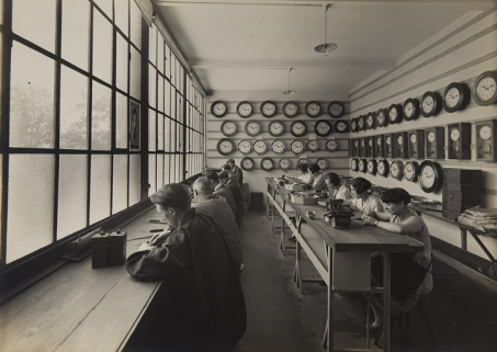 [Intérieur d'un atelier], 1933. © Région Bourgogne-Franche-Comté, Inventaire du patrimoine