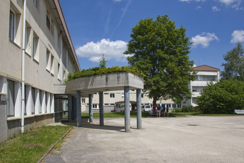 Bâtiments de l'infirmerie et des salles techniques-internat. © Région Bourgogne-Franche-Comté, Inventaire du patrimoine