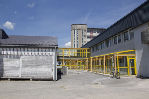 Galerie et atelier de maintenance et électrotechnique, depuis le sud. © Région Bourgogne-Franche-Comté, Inventaire du patrimoine