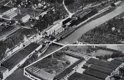 L'usine de Valentigney (Doubs) (Outils laminés, outils forgés). © Région Bourgogne-Franche-Comté, Inventaire du patrimoine