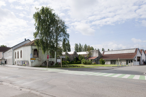 Vue d'ensemble depuis le nord-ouest. © Région Bourgogne-Franche-Comté, Inventaire du patrimoine