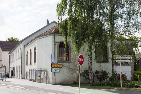 Bâtiments donnant sur le faubourg de Besançon. © Région Bourgogne-Franche-Comté, Inventaire du patrimoine