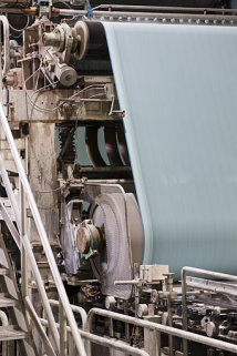 Machine à papier. Détail de la table de fabrication. © Région Bourgogne-Franche-Comté, Inventaire du patrimoine