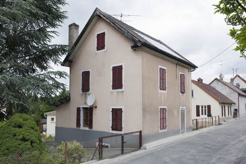 Maisons rue Octave Japy. © Région Bourgogne-Franche-Comté, Inventaire du patrimoine
