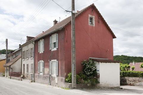 Maisons rue Octave Japy. © Région Bourgogne-Franche-Comté, Inventaire du patrimoine