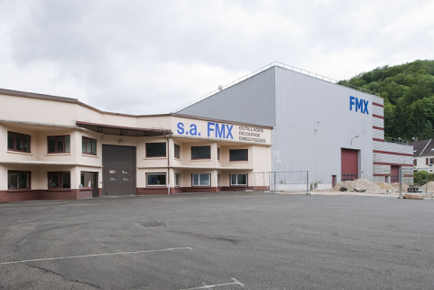 Façade nord des ateliers de fabrication. © Région Bourgogne-Franche-Comté, Inventaire du patrimoine