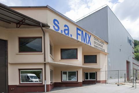 Façade nord : le nouvel atelier des presses. © Région Bourgogne-Franche-Comté, Inventaire du patrimoine