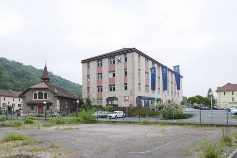 Ancien magasin coopératif (?). © Région Bourgogne-Franche-Comté, Inventaire du patrimoine Ancien magasin coopératif (?). © Région Bourgogne-Franche-Comté, Inventaire du patrimoine