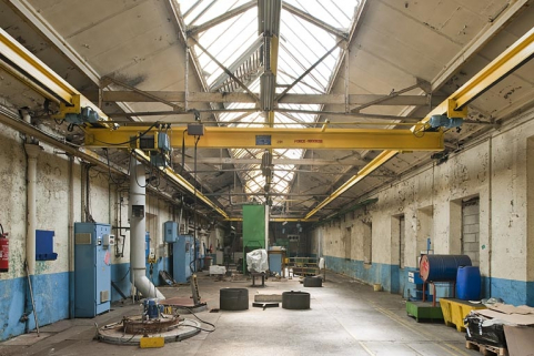 Atelier d'usinage nord. Travée orientale. © Région Bourgogne-Franche-Comté, Inventaire du patrimoine