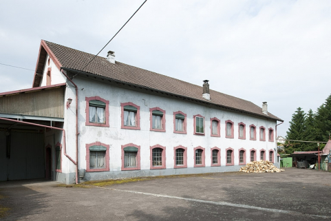 Atelier de fabrication vu de trois quarts gauche. © Région Bourgogne-Franche-Comté, Inventaire du patrimoine