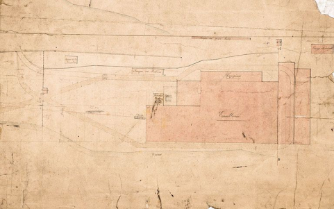 Plan général du Gros-Pré. © Région Bourgogne-Franche-Comté, Inventaire du patrimoine