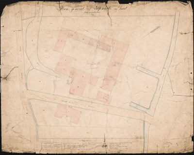 Plan général de Lafeschotte-du-Haut. © Région Bourgogne-Franche-Comté, Inventaire du patrimoine