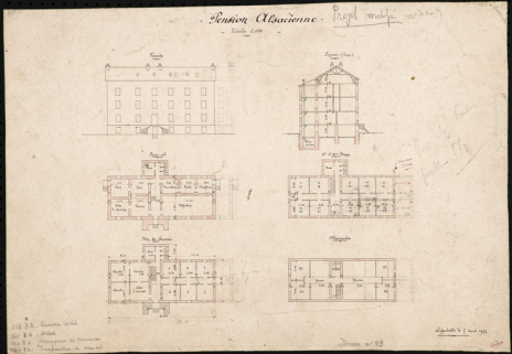 Pension alsacienne. © Région Bourgogne-Franche-Comté, Inventaire du patrimoine