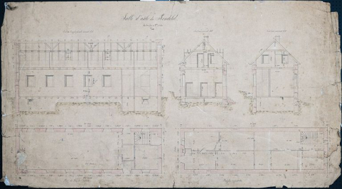 Salle d'asile du Rondelot. © Région Bourgogne-Franche-Comté, Inventaire du patrimoine