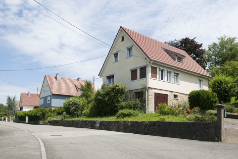 Maisons individuelles rue Robert Bernard. © Région Bourgogne-Franche-Comté, Inventaire du patrimoine