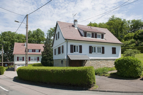 Maisons individuelles rue Raoul Delattre. © Région Bourgogne-Franche-Comté, Inventaire du patrimoine