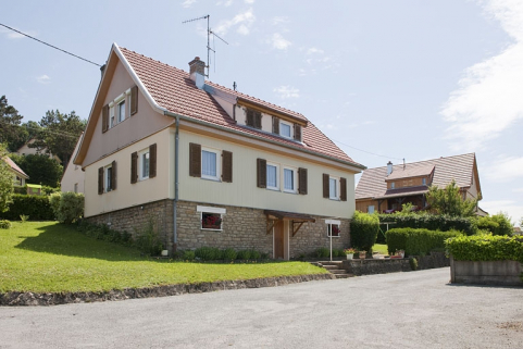 Maisons individuelles rue Kléber Gretz. © Région Bourgogne-Franche-Comté, Inventaire du patrimoine