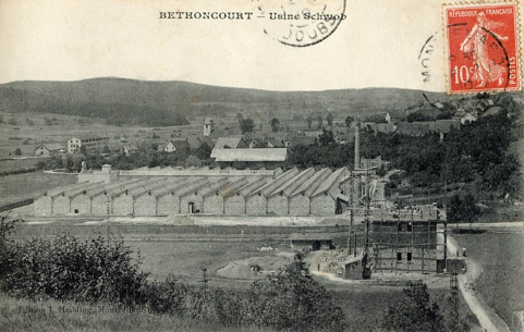 Bethoncourt - Usine Schwob. © Région Bourgogne-Franche-Comté, Inventaire du patrimoine