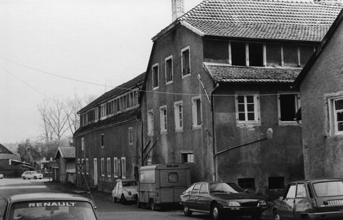 Vue des bâtiments depuis l'ouest. © Région Bourgogne-Franche-Comté, Inventaire du patrimoine