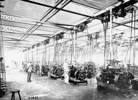 Atelier des machines outils. © Région Bourgogne-Franche-Comté, Inventaire du patrimoine Atelier des machines outils. © Région Bourgogne-Franche-Comté, Inventaire du patrimoine