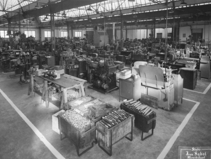 Vue d'ensemble de l'atelier. © Région Bourgogne-Franche-Comté, Inventaire du patrimoine
