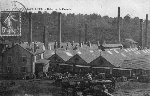 Fesches-le-Châtel. - Usine de la Casserie. © Région Bourgogne-Franche-Comté, Inventaire du patrimoine