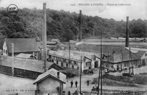 Fesches-le-Châtel. - Usines de Lafeschotte. © Région Bourgogne-Franche-Comté, Inventaire du patrimoine