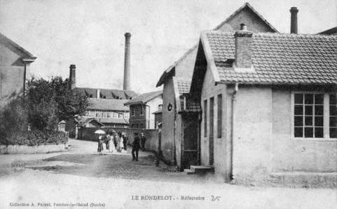 Le Rondelot. Le réfectoire. © Région Bourgogne-Franche-Comté, Inventaire du patrimoine