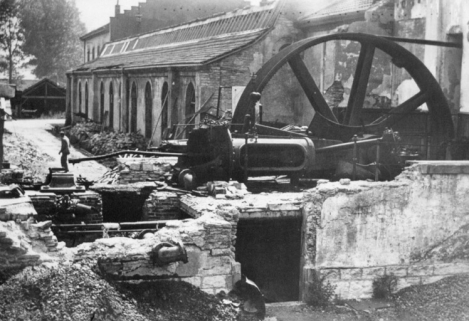 Machine à vapeur. © Région Bourgogne-Franche-Comté, Inventaire du patrimoine