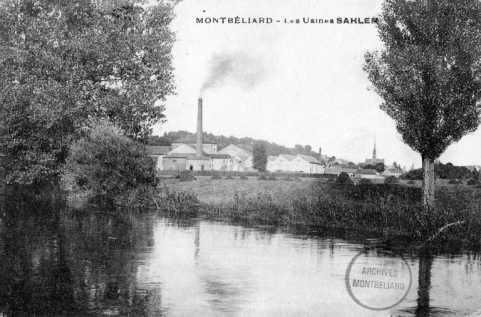 Montbéliard - Les usines Sahler. © Région Bourgogne-Franche-Comté, Inventaire du patrimoine