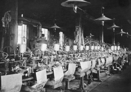 Intérieur d'un atelier. © Région Bourgogne-Franche-Comté, Inventaire du patrimoine