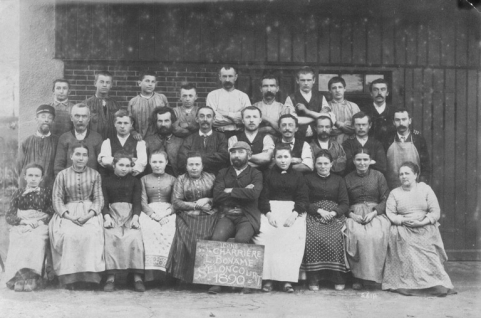 Personnel de l'usine. © Région Bourgogne-Franche-Comté, Inventaire du patrimoine