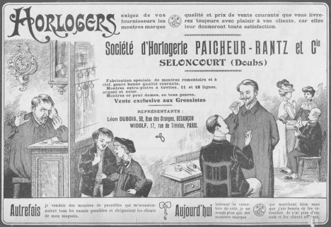Société d'horlogerie Paicheur-Rantz et Cie. © Région Bourgogne-Franche-Comté, Inventaire du patrimoine