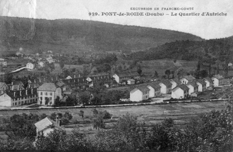 Pont-de-Roide (Doubs) - Le Quartier d'Autriche. © Région Bourgogne-Franche-Comté, Inventaire du patrimoine