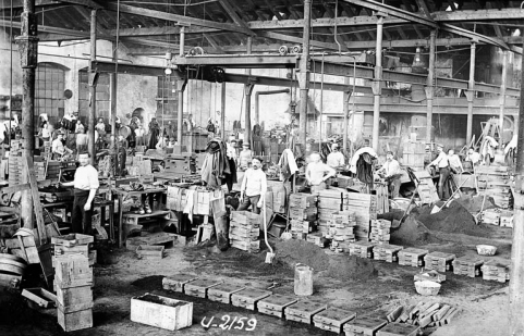 Atelier de fonderie. © Région Bourgogne-Franche-Comté, Inventaire du patrimoine Atelier de fonderie. © Région Bourgogne-Franche-Comté, Inventaire du patrimoine