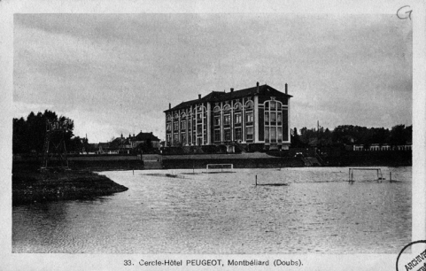 Cercle-hôtel Peugeot, Montbéliard (Doubs). © Région Bourgogne-Franche-Comté, Inventaire du patrimoine Cercle-hôtel Peugeot, Montbéliard (Doubs). © Région Bourgogne-Franche-Comté, Inventaire du patrimoine