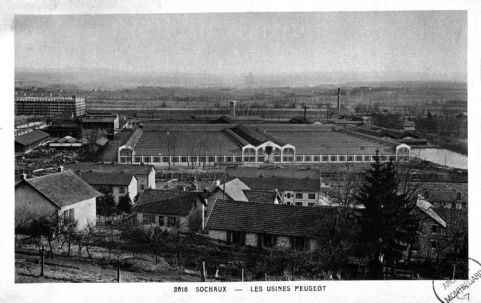 Sochaux - Les Usines Peugeot. © Région Bourgogne-Franche-Comté, Inventaire du patrimoine Sochaux - Les Usines Peugeot. © Région Bourgogne-Franche-Comté, Inventaire du patrimoine