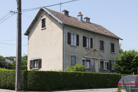 Maison jumelée à entrées opposées. © Région Bourgogne-Franche-Comté, Inventaire du patrimoine