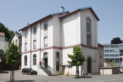Bâtiments administratifs (?). Vue depuis le sud-ouest. © Région Bourgogne-Franche-Comté, Inventaire du patrimoine