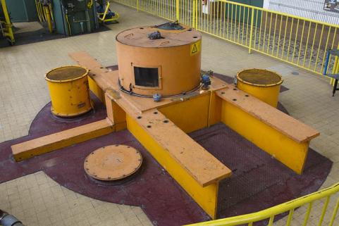 Partie supérieure de la turbine n°3. © Région Bourgogne-Franche-Comté, Inventaire du patrimoine