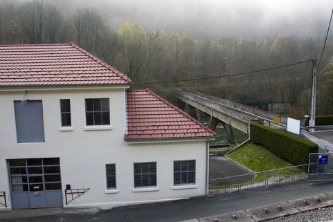 Atelier de réparation et passerelle. © Région Bourgogne-Franche-Comté, Inventaire du patrimoine Atelier de réparation et passerelle. © Région Bourgogne-Franche-Comté, Inventaire du patrimoine