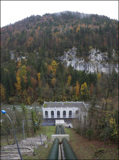 Centrale hydroélectrique du Refrain, à Charquemont. © Région Bourgogne-Franche-Comté, Inventaire du patrimoine Centrale hydroélectrique du Refrain, à Charquemont. © Région Bourgogne-Franche-Comté, Inventaire du patrimoine