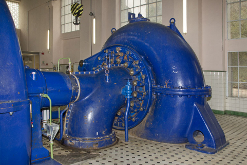 Groupe n° 1 : bâche de la turbine. © Région Bourgogne-Franche-Comté, Inventaire du patrimoine