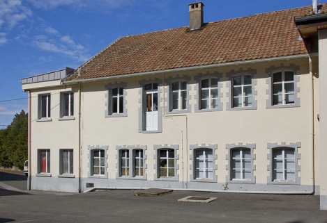 Atelier rehaussé en 1923-1924 : façade latérale droite. © Région Bourgogne-Franche-Comté, Inventaire du patrimoine