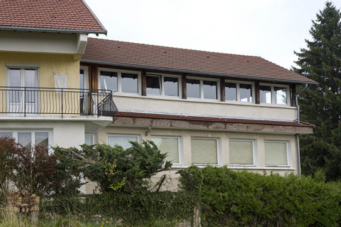 Maison et atelier de Jean Morel (au n° 2) : façade postérieure de l'atelier. © Région Bourgogne-Franche-Comté, Inventaire du patrimoine