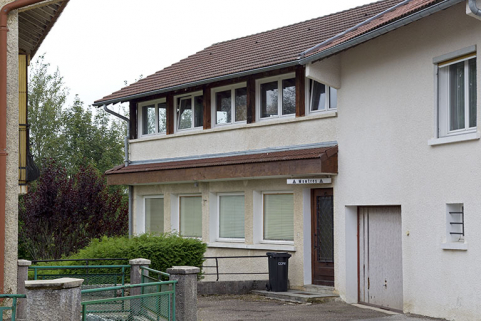 Maison et atelier de Jean Morel (au n° 2) : façade antérieure de l'atelier. © Région Bourgogne-Franche-Comté, Inventaire du patrimoine