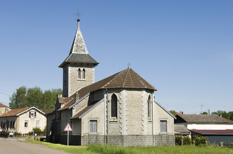 Vue générale du chevet. © Région Bourgogne-Franche-Comté, Inventaire du patrimoine Vue générale du chevet. © Région Bourgogne-Franche-Comté, Inventaire du patrimoine