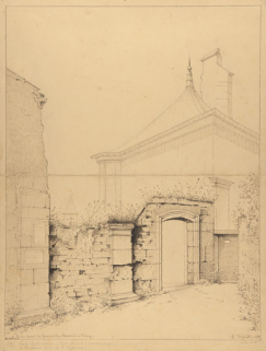 Ancien couvent des Révérends Pères Bénédictins de Faverney, 1898. © Région Bourgogne-Franche-Comté, Inventaire du patrimoine